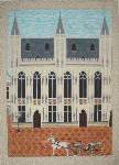 Belgium - The Town Hall rises from the cobbles in a Gothic grandeur. Belgium - The Town Hall rises from the cobbles in a Gothic grandeur.